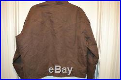 Schaefer Oufitter WORK WESTERN BROWN Jacket COAT Mens LARGE Style 708 USA MADE