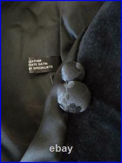 Scully Black Embroidered Suede Leather & Satin Western Blazer Jacket8=S/MVtg