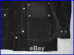 Scully Suede Leather Duster Western Outback Motorcycle Car Trench Coat Jacket 40