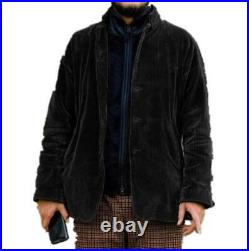 Single Breasted Short Jacket Coat Spring Fall Outwear Button Mens Blazer Outdoor
