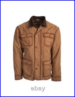 StS Ranchwear Western Jacket Boys Field Canvas XL Khaki STS8013