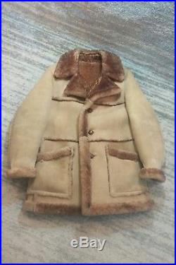 Stratojac Marlboro Man Shearling Coat Mens Ranch Western Chore Jacket 44 Large