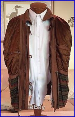 Stunning NEW Scully Mens Fringed Leather Suede Western Jacket Coat Size 38