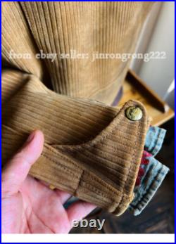 Suede Cowhide Washed To Make Old American Retro Western Jacket Suede Cowhide Washed To Make Old American Retro Western Jacket