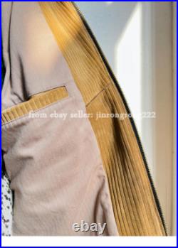 Suede Cowhide Washed To Make Old American Retro Western Jacket Suede Cowhide Washed To Make Old American Retro Western Jacket