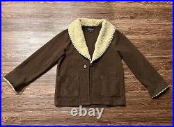 Tasha Polizzi x Cabelas Women's Western Fleece Shawl Collar Jacket Coat Size XL