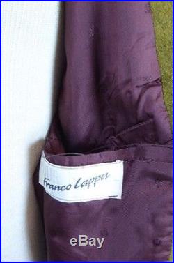 Vintage Franco Cappa Pour Homme France Western Geometric Blanket Coat Jacket XL