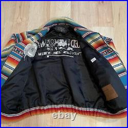VTG PENDLETON Aztec Jacket Native American Western Wear Coat XL Casa Grande