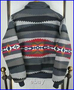 VTG PENDLETON Size Small High Grade Western Aztec Wool USA Made Mens Jacket