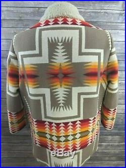 VTG Pendleton Beaver State High Grade Western Wear Mens Jacket Aztec Size 2XL