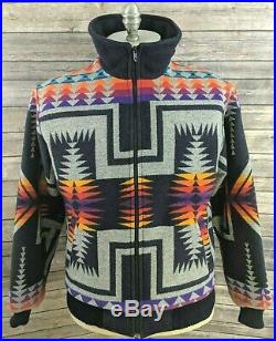 VTG Pendleton Beaver State High Grade Western Wear Mens Jacket Aztec Size Large