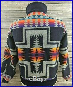 VTG Pendleton Beaver State High Grade Western Wear Mens Jacket Aztec Size Large