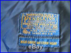 VTG Pendleton High Grade Western Wear Green Southwestern Jacket/Coat Sz M