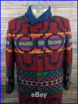 VTG Pendleton High Grade Western Wear Mens Coat Jacket Aztec Native Indian XL 44