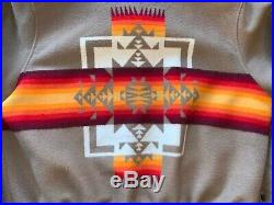 VTG Pendleton High Grade Western Wear Native Blanket Mens Coat Jacket XXXL 3XL