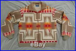 VTG Pendleton Jacket Western Wear High Grade Wool Aztec Native Tribal Navajo L