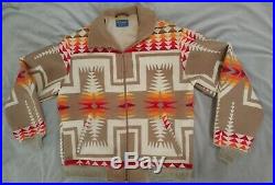 VTG Pendleton Jacket Western Wear High Grade Wool Aztec Native Tribal Navajo L