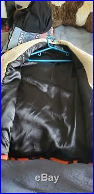 VTG Pendleton Sherpa Western Wear Jacket Native Blanket Coat Sz 42 man or woman