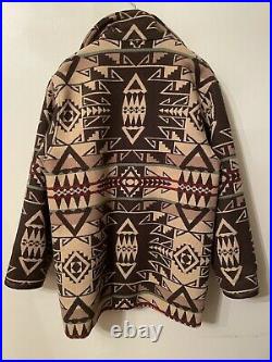VTG Pendleton Woolen Mills Tribal High Grade Western Wear Wool Coat Jacket Sz L