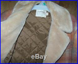 Vint Pendleton Wool Western Wear Jacket Coat Red Rust Plaid L XL EXTRA LARGE, 44