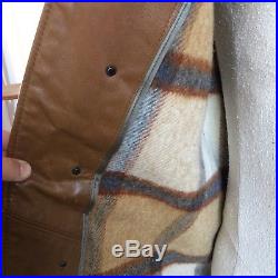 Vintage 1960's Hair On COWHIDE or PONY HAIR Western Leather Jacket Cowboy Coat