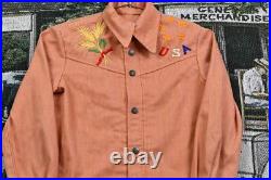 Vintage 1960s Embroidered Denim Western Style Jacket Vintage 1960s Embroidered Denim Western Style Jacket