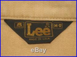 Vintage 60s Lee Union Made Riders Cowboy Western Jacket sanforized denim 101