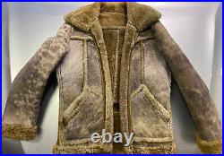 Vintage 70s Shearling Men's Size 42 Marlboro manRancher Jacket
