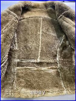 Vintage 70s Shearling Men's Size 42 Marlboro manRancher Jacket
