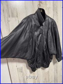 Vintage 80s Leather Jacket Size L