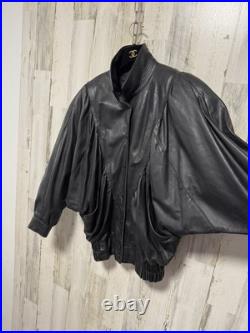 Vintage 80s Leather Jacket Size L