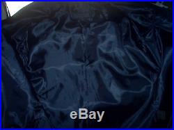 Vintage BLACK Suede Leather WESTERN FRINGE Beyond Sport California Coat JACKET S