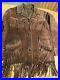 Vintage-Brown-Suede-Leather-All-Over-Fringe-Western-Style-Jacket-Womens-Sz-M-l-01-eed