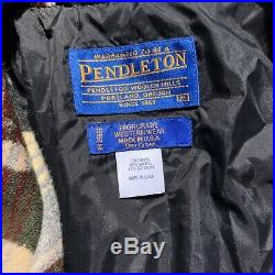 Vintage DEADSTOCK Pendleton Wool South Western Tribal Jacket XL Aztec Buffalo US