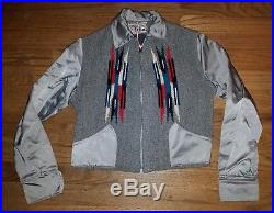 Vintage Genuine CHIMAYO Indian Blanket Jacket Womens XS Wool Western Shirt SW