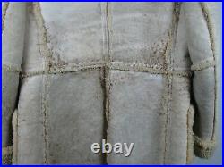 Vintage LAKELAND Sheepskin Shearling Ranch Western Coat Jacket USA Mens Size 40