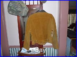 Vintage Levi Strauss & Co. Western Wear Suede Leather Trucker Jacket