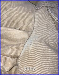 Vintage Levi's Levi Strauss Cream Type 3 Corduroy Trucker Jacket 70s Mens 42 USA
