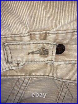 Vintage Levi's Levi Strauss Cream Type 3 Corduroy Trucker Jacket 70s Mens 42 USA
