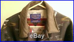 Vintage Mens PENDLETON High Grade Western Native Blanket Jacket Large / Nice