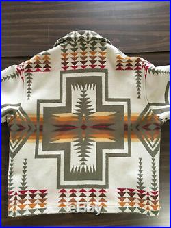 Vintage Mens Pendleton High Grade Western Wear Jacket Size XL Nez Perce design