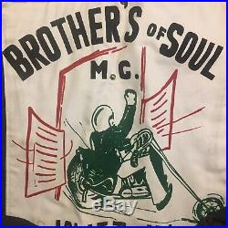 Vintage Motorcycle Club MC Denim Jacket 1960s Patches Studs Dude Western