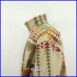 Vintage PENDLETON Aztec Western Southwestern Navaho Wool Jacket Coat Large Mens