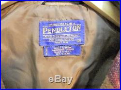 Vintage PENDLETON Aztec Western Southwestern Navaho Wool Jacket MED. THINSULATE
