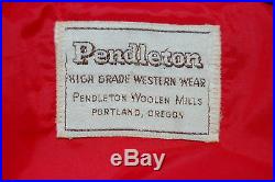 Vintage PENDLETON High Grade WESTERN WEAR Navajo CHIEF JOSEPH Wool Coat 44