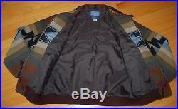 Vintage PENDLETON High Grade WESTERN WEAR Navajo SOUTHWEST Wool Jacket Size L