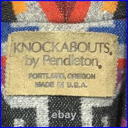 Vintage PENDLETON Multicolor Wool Southwestern Aztec Blazer Coat Jacket Womens S