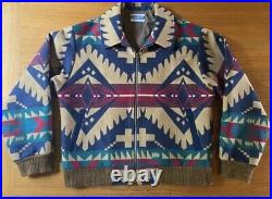 Vintage Pendleton Aztec Native Western Wool Jacket Coat 90's