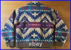 Vintage Pendleton Aztec Native Western Wool Jacket Coat 90's