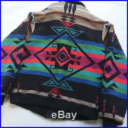 Vintage Pendleton Aztec Navajo Jacket Wool Southwest High Grade Western Medium